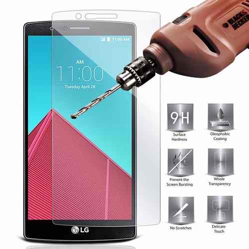 Lg G4 Y Stylus Mica Cristal Templado H9 Tipo Gorilla Glass